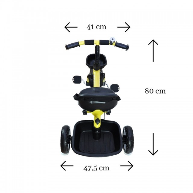 Detská trojkolka Milly Mally Movie