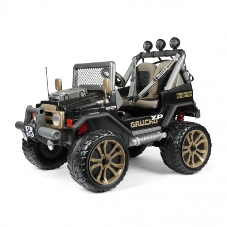 Elektrické autíčko PegPerego Gaucho XP 24V čierna