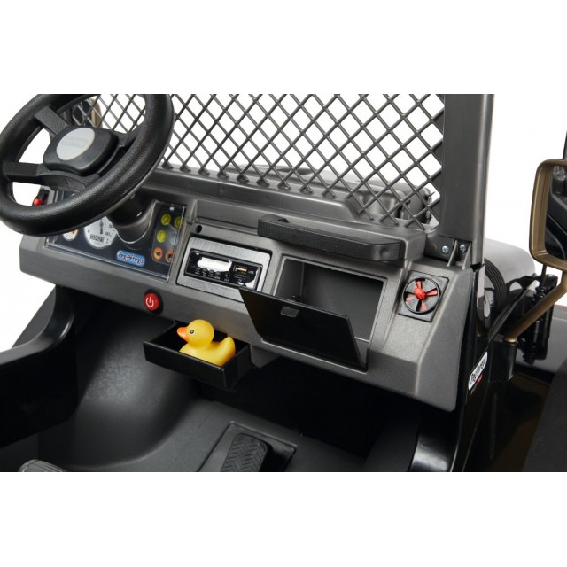 Elektrické autíčko PegPerego Gaucho XP 24V čierna