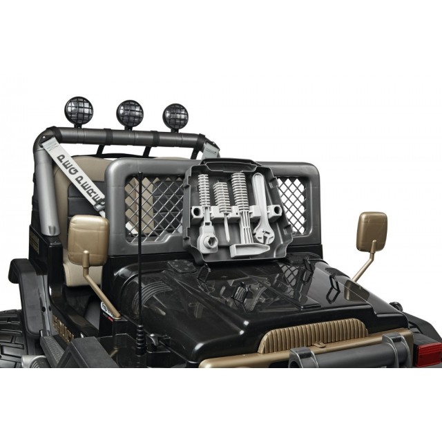 Elektrické autíčko PegPerego Gaucho XP 24V čierna