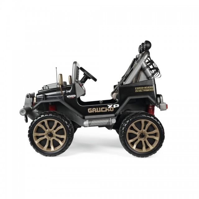Elektrické autíčko PegPerego Gaucho XP 24V čierna