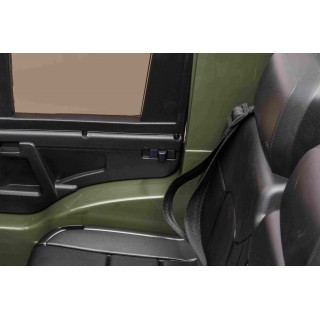 Elektrický džíp Toyota Land Cruiser lakovaný Army zelená