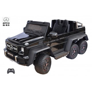 Mercedes G63 AMG s 2,4G, 6x6, jazda i s rodičom