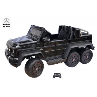 Mercedes G63 AMG s 2,4G, 6x6, jazda i s rodičom