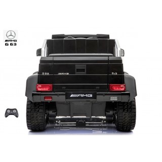 Mercedes G63 AMG s 2,4G, 6x6, jazda i s rodičom