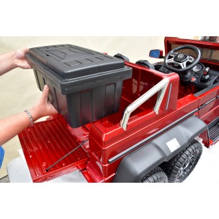 Mercedes G63 AMG s 2,4G, 6x6, jazda i s rodičom