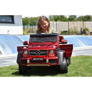 Mercedes G63 AMG s 2,4G, 6x6, jazda i s rodičom