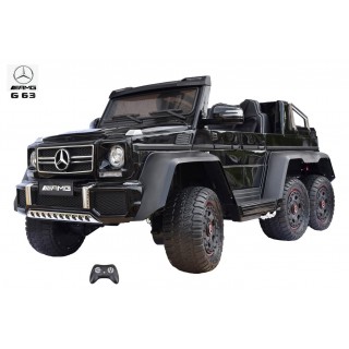 Mercedes G63 AMG s 2,4G, 6x6, jazda i s rodičom