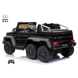 Mercedes G63 AMG s 2,4G, 6x6, jazda i s rodičom
