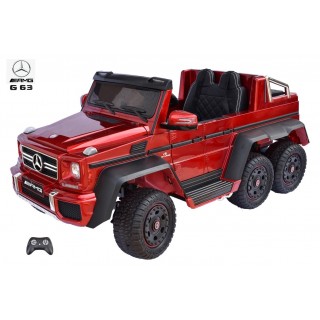 Mercedes G63 AMG s 2,4G, 6x6, jazda i s rodičom