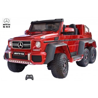 Mercedes G63 AMG s 2,4G, 6x6, jazda i s rodičom