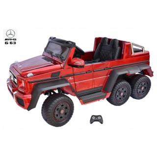 Mercedes G63 AMG s 2,4G, 6x6, jazda i s rodičom