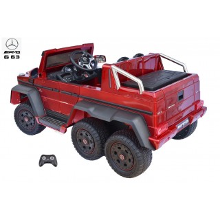 Mercedes G63 AMG s 2,4G, 6x6, jazda i s rodičom