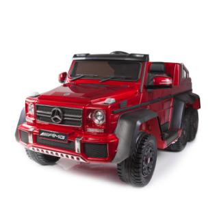 Mercedes G63 AMG s 2,4G, 6x6, jazda i s rodičom
