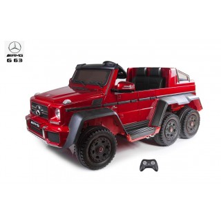 Mercedes G63 AMG s 2,4G, 6x6, jazda i s rodičom
