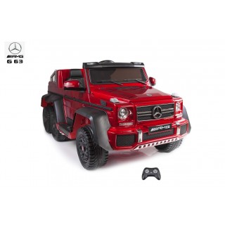 Mercedes G63 AMG s 2,4G, 6x6, jazda i s rodičom