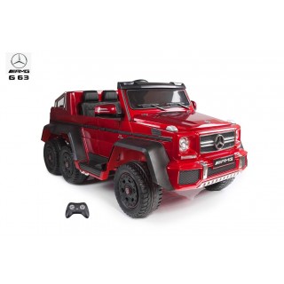 Mercedes G63 AMG s 2,4G, 6x6, jazda i s rodičom