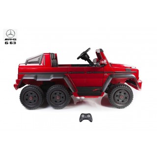 Mercedes G63 AMG s 2,4G, 6x6, jazda i s rodičom