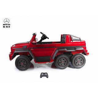 Mercedes G63 AMG s 2,4G, 6x6, jazda i s rodičom