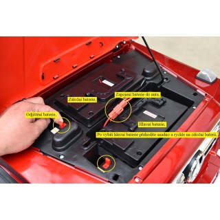 Mercedes G63 AMG s 2,4G, 6x6, jazda i s rodičom