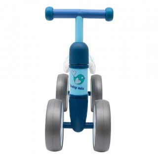 Detské odrážadlo Baby Bike Čierna biela football