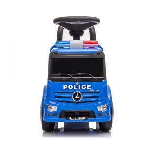 Detské odrážadlo so zvukom Mercedes POLICIE
