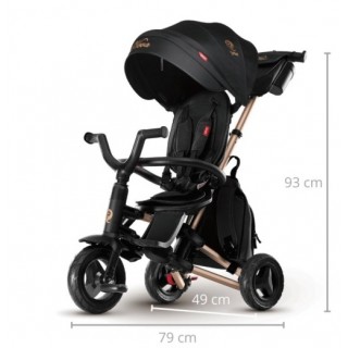 Milly Mally Luxusná Trojkolka Qplay Nova + Rubber gold