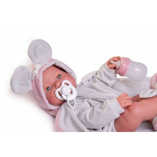 Bábika Mia žmurkajúca a cikajúca 42cm