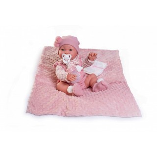 Bábika Mia žmurkajúca a cikajúca 42cm