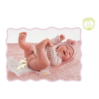 Bábika Mia žmurkajúca a cikajúca 42cm