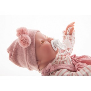 Bábika Mia žmurkajúca a cikajúca 42cm