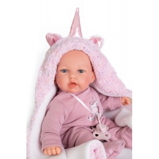 Realistická bábika Petit so zvukmi