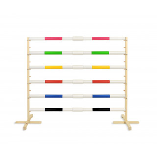 Skákacia prekážka pre Hobby Horse 160 cm s 2-mi 50 mm nosníkmi