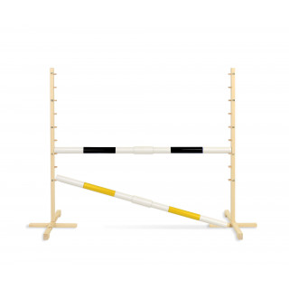 Skákacia prekážka pre Hobby Horse 160 cm s 2-mi 50 mm nosníkmi