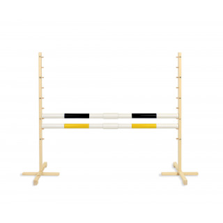 Skákacia prekážka pre Hobby Horse 160 cm s 2-mi 50 mm nosníkmi