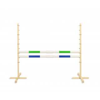 Skákacia prekážka pre Hobby Horse 160 cm s 2-mi 50 mm nosníkmi