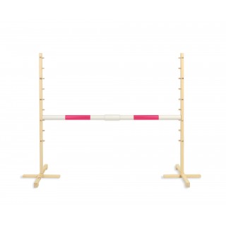 Skákacia prekážka pre Hobby Horse 160 cm s 2-mi 50 mm nosníkmi