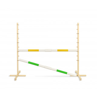 Skákacia prekážka pre Hobby Horse 160 cm s 2-mi 50 mm nosníkmi
