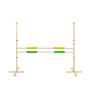 Skákacia prekážka pre Hobby Horse 160 cm s 2-mi 50 mm nosníkmi