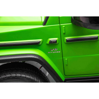 Mercedes G63 AMG 4x4 s 2,4G diaľkovým ovládaním, 4x200W, 2x24V/7Ah, vínová metalíza