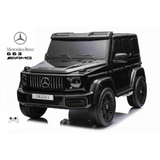 Mercedes G63 AMG 4x4 s 2,4G diaľkovým ovládaním, 4x200W, 2x24V/7Ah, čierny