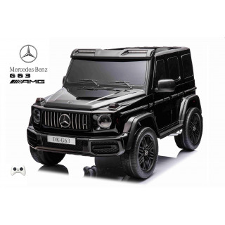 Mercedes G63 AMG 4x4 s 2,4G diaľkovým ovládaním, 4x200W, 2x24V/7Ah, čierny