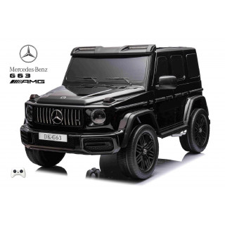 Mercedes G63 AMG 4x4 s 2,4G diaľkovým ovládaním, 4x200W, 2x24V/7Ah, čierny