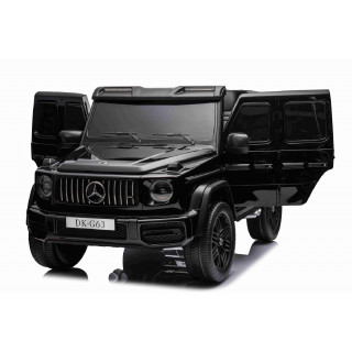 Mercedes G63 AMG 4x4 s 2,4G diaľkovým ovládaním, 4x200W, 2x24V/7Ah, čierny