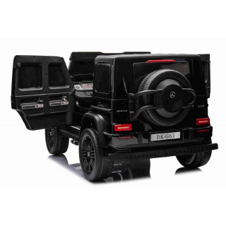 Mercedes G63 AMG 4x4 s 2,4G diaľkovým ovládaním, 4x200W, 2x24V/7Ah, čierny