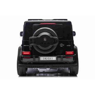 Mercedes G63 AMG 4x4 s 2,4G diaľkovým ovládaním, 4x200W, 2x24V/7Ah, čierny