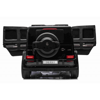 Mercedes G63 AMG 4x4 s 2,4G diaľkovým ovládaním, 4x200W, 2x24V/7Ah, čierny