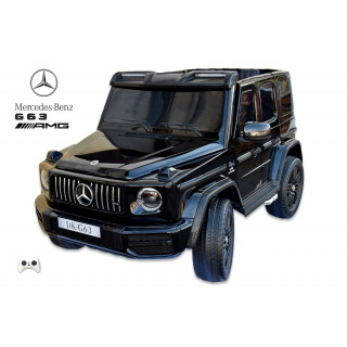 Mercedes G63 AMG 4x4 s 2,4G diaľkovým ovládaním, 4x200W, 2x24V/7Ah, čierny