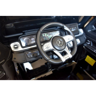 Mercedes G63 AMG 4x4 s 2,4G diaľkovým ovládaním, 4x200W, 2x24V/7Ah, čierny