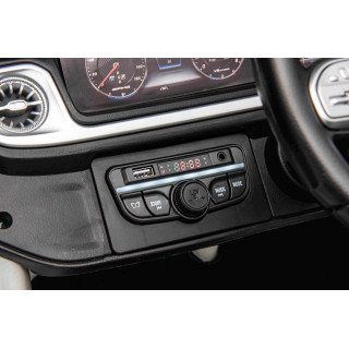 Mercedes G63 AMG 4x4 s 2,4G diaľkovým ovládaním, 4x200W, 2x24V/7Ah, čierny